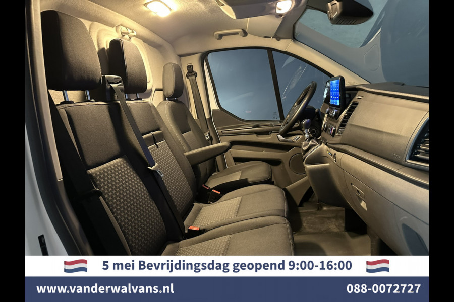Ford Transit Custom 2.0 TDCI 130pk L2H1 Euro6 Airco | Camera | Navigatie | LED | Apple Carplay | Android Auto Cruisecontrol, Stoelverwarming, Verwarmde voorruit, Parkeersensoren, Bijrijdersbank, 2800kg trekvermogen