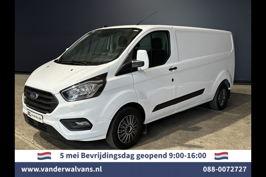 Ford Transit Custom 2.0 TDCI 130pk L2H1 Euro6 Airco | Camera | Navigatie | LED | Apple Carplay | Android Auto Cruisecontrol, Stoelverwarming, Verwarmde voorruit, Parkeersensoren, Bijrijdersbank, 2800kg trekvermogen