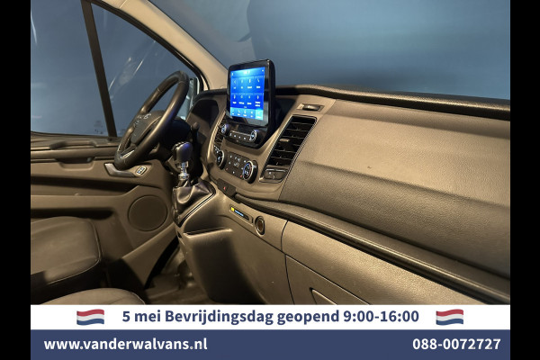 Ford Transit Custom 2.0 TDCI 130pk L2H1 Euro6 Airco | Camera | Navigatie | LED | Apple Carplay | Android Auto Cruisecontrol, Stoelverwarming, Verwarmde voorruit, Parkeersensoren, Bijrijdersbank, 2800kg trekvermogen
