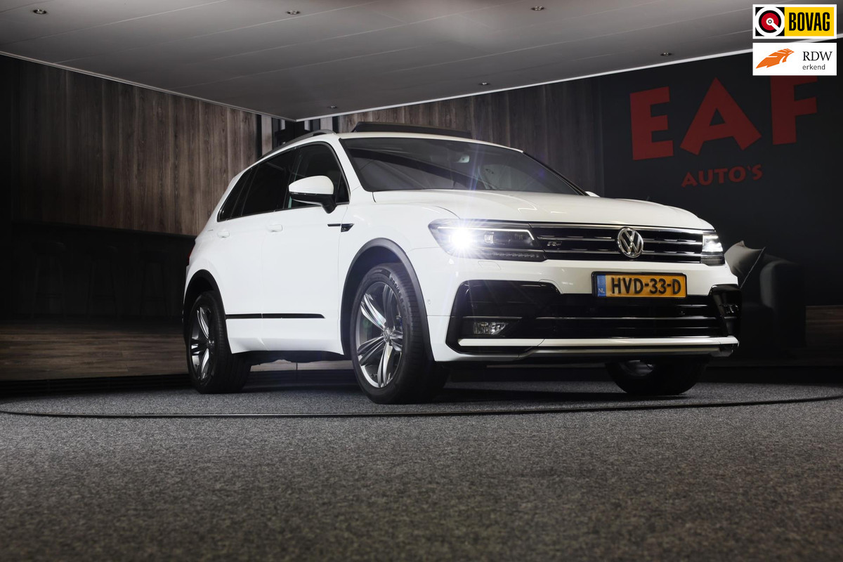 Volkswagen Tiguan 1.4 TSI 4Motion R Line / AUT / Memory / Elek Stoelen / Navi / F1 / Camera / Head Up / Leder / Led / Pano / 19 In Volkswagen Tiguan 1.4 TSI 4Motion R Line / AUT / Memory / Elek Stoelen / Navi / F1 / Camera / Head Up / Leder / Led / Pano / 19 In