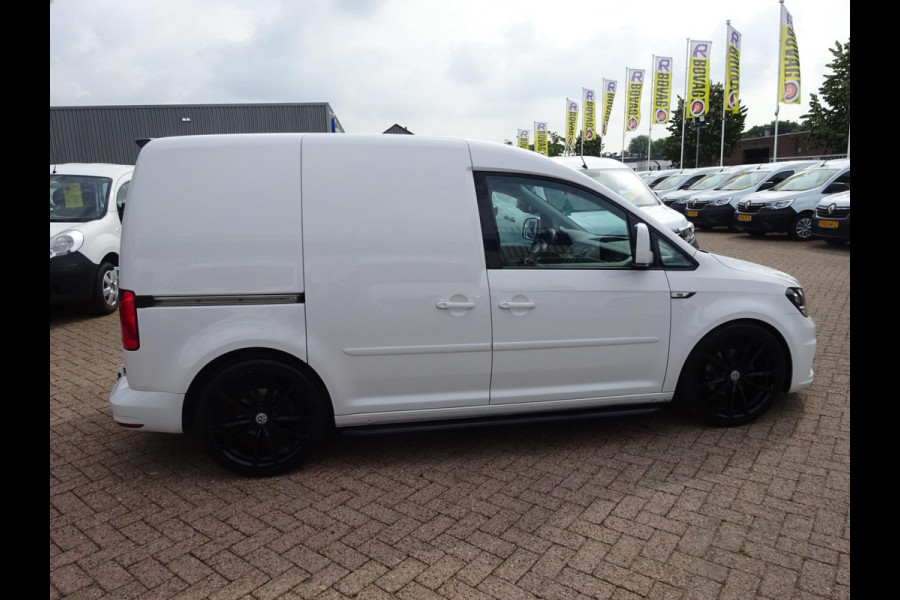 Volkswagen Caddy 2.0 TDI L1H1 BMT EU6 180 PK AIRCO LEDER LMV SIDEBARS NAVIGATIE