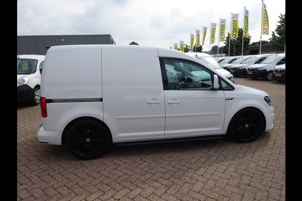 Volkswagen Caddy 2.0 TDI L1H1 BMT EU6 180 PK AIRCO LEDER LMV SIDEBARS NAVIGATIE