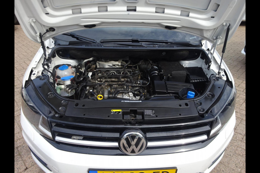 Volkswagen Caddy 2.0 TDI L1H1 BMT EU6 180 PK AIRCO LEDER LMV SIDEBARS NAVIGATIE