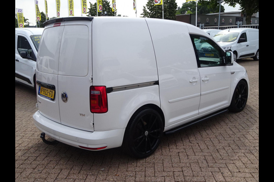 Volkswagen Caddy 2.0 TDI L1H1 BMT EU6 180 PK AIRCO LEDER LMV SIDEBARS NAVIGATIE