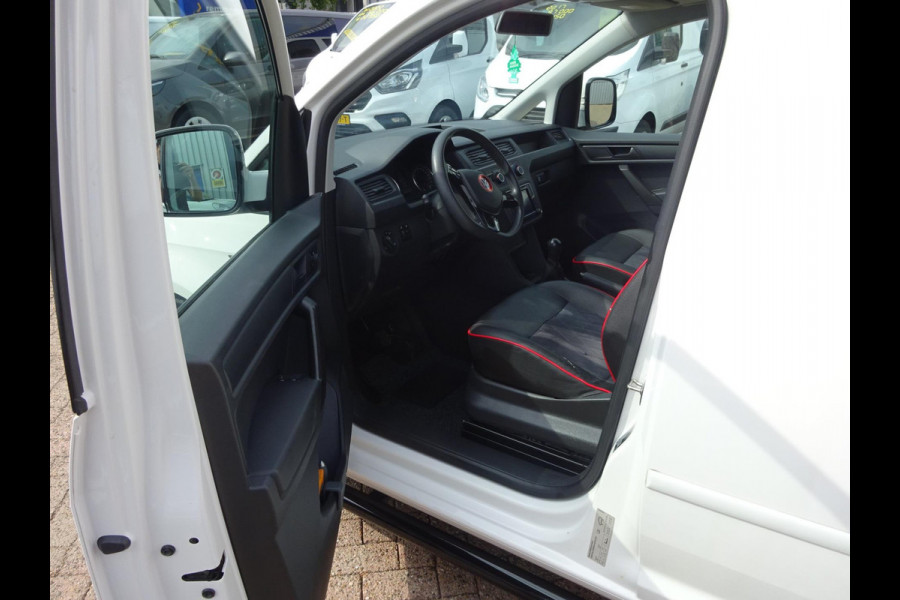 Volkswagen Caddy 2.0 TDI L1H1 BMT EU6 180 PK AIRCO LEDER LMV SIDEBARS NAVIGATIE