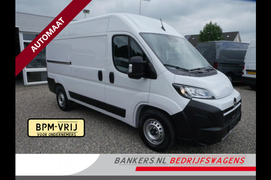 Opel Movano 2.2D 140PK, L2H2, 3.5t, Airco, Automaat, 03 stuks direct uit voorraad leverbaar, Nieuw BPM vrij