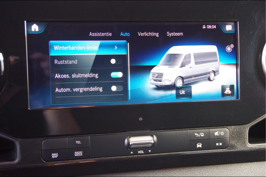 Mercedes-Benz Sprinter 316 2.2 CDI L2H1 TREKHAAK, MBUX 10,25'', CRUISE, STOELVERWARMING, CLIMA, NAVI, COMFORT STOEL