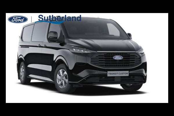 Ford Transit Custom 320 2.5 PHEV L2H1 Limited DC 233pk | Dubbele Cabine | Dubbele zijschuifdeur | 12-weg verstel- en verwarmbare AGR Stoelen | Inklapbare trekhaak | 17 inch lichtmetalen velgen | Driver Assistance Pack Premium  | Verwarmbaar stuurwiel | Bekleding zijwand en achterdeuren (volledig) | PRIJS EX. BTW INCL. BPM