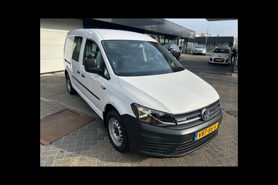 Volkswagen Caddy 1.4 TGI L2H1 EcoFuel Maxi CRUISE CONTROL I RIJDEN OP GROEN GAS CO2 NEUTRAAL I 1e EIGENAAR I COMPLETE ONDERHOUDSHISTORIE MEERDERE OP VOORRAAD