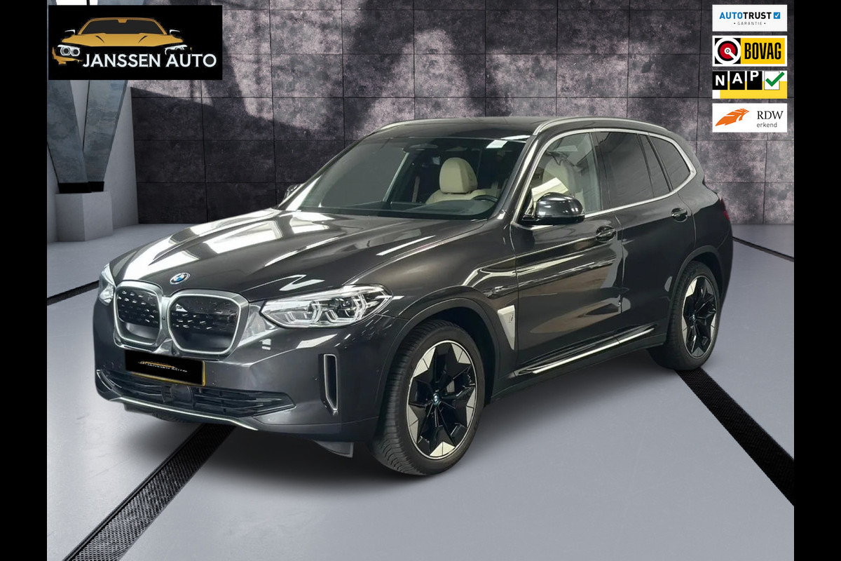 BMW iX3 High Executive 80 kWh | Leder | Sportstoelen | Pano | Camera | LED