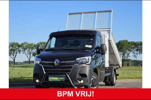 Renault Master T35 2.3 dCi 165 L3 DL Kipper EURO6 3500 kg trekhaak omvormer navi cruise control