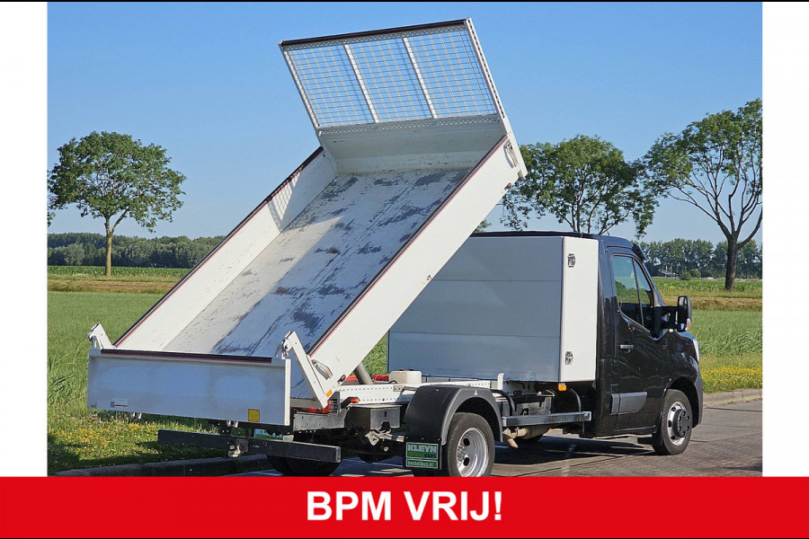 Renault Master T35 2.3 dCi 165 L3 DL Kipper EURO6 3500 kg trekhaak omvormer navi cruise control