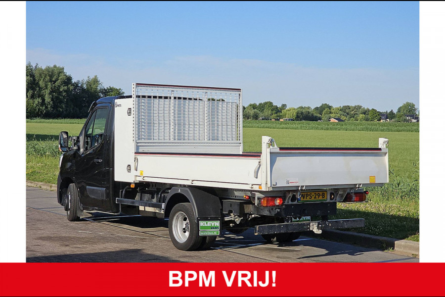 Renault Master T35 2.3 dCi 165 L3 DL Kipper EURO6 3500 kg trekhaak omvormer navi cruise control