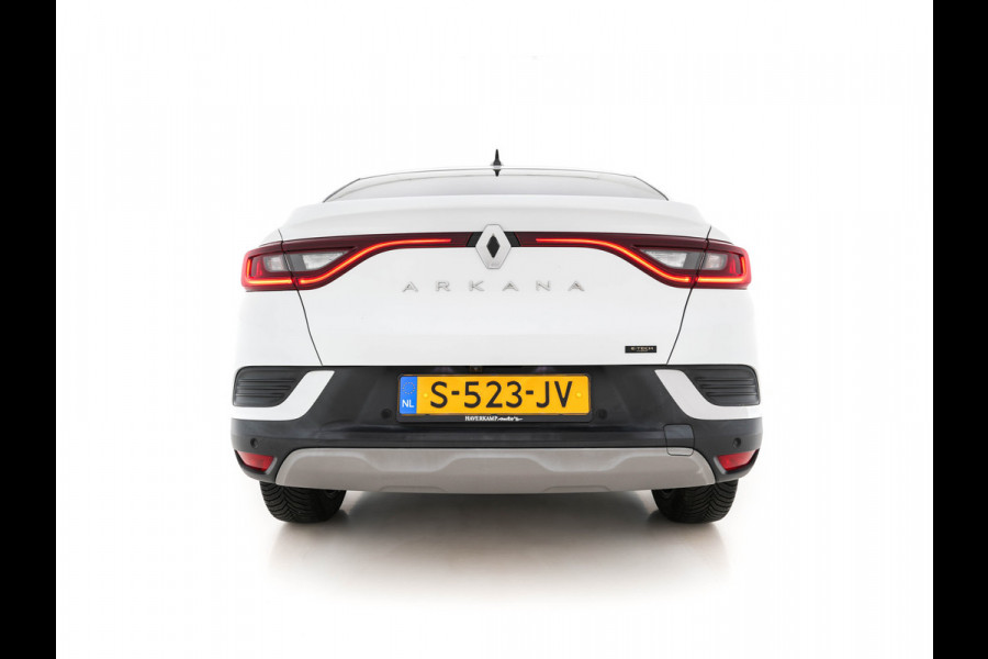 Renault Arkana 1.6 E-Tech hybrid 145 techno (INCL.BTW) *1/2LEATHER | FULL-LED | DIGI-COCKPIT | BLIND-SPOT | NAVI-FULLMAP | AMBIENT-LIGHT | CAMERA | KEYLESS | DAB+ | COMFORT-SEATS | 18''ALU*