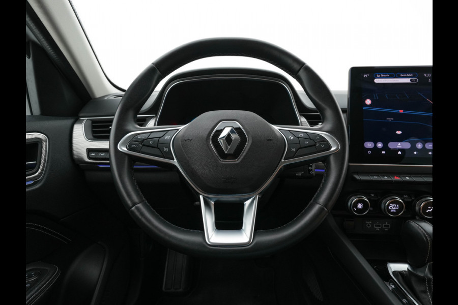 Renault Arkana 1.6 E-Tech hybrid 145 techno (INCL.BTW) *1/2LEATHER | FULL-LED | DIGI-COCKPIT | BLIND-SPOT | NAVI-FULLMAP | AMBIENT-LIGHT | CAMERA | KEYLESS | DAB+ | COMFORT-SEATS | 18''ALU*