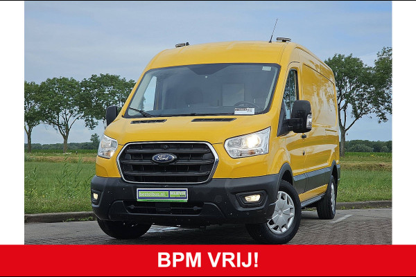 Ford Transit 350 2.0 TDCI L3H2 Trekhaak NAP Airco Euro6 130Pk 1e Eigenaar Oh-Historie!