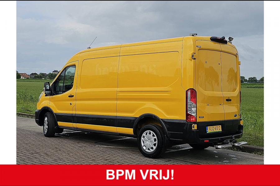 Ford Transit 350 2.0 TDCI L3H2 Trekhaak NAP Airco Euro6 130Pk 1e Eigenaar Oh-Historie!