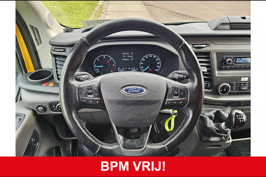 Ford Transit 350 2.0 TDCI L3H2 Trekhaak NAP Airco Euro6 130Pk 1e Eigenaar Oh-Historie!