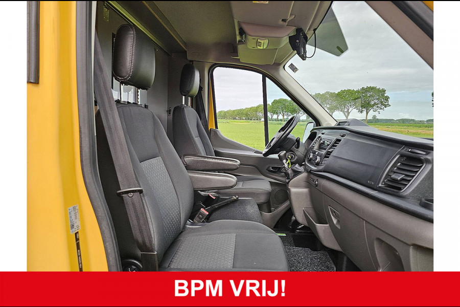 Ford Transit 350 2.0 TDCI L3H2 Trekhaak NAP Airco Euro6 130Pk 1e Eigenaar Oh-Historie!