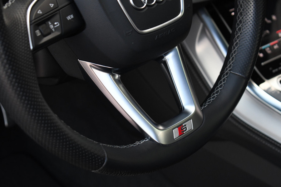 Audi Q7 55 TFSI quattro S-Line 7-persoons Pano S-zetels Trekh ACC HUD B&O 360 Soft-close