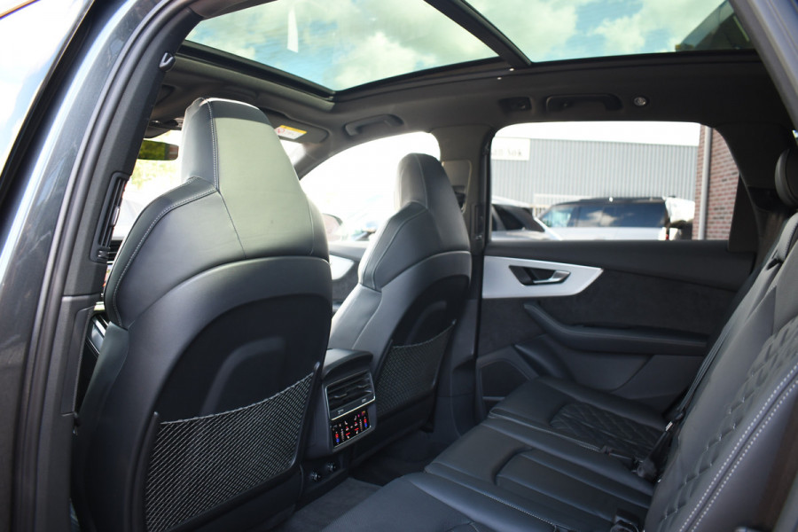 Audi Q7 55 TFSI quattro S-Line 7-persoons Pano S-zetels Trekh ACC HUD B&O 360 Soft-close