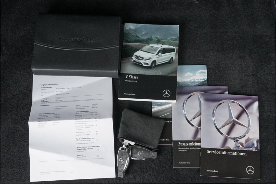 Mercedes-Benz V-Klasse 300d Lang Avantgarde 7-Pers Stoelkoeling Burmester