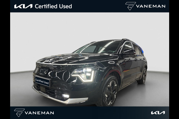Kia Niro EV Edition Advanced 64.8 kWh | Prijs incl. vooraftrek 2000.- inruilpremie | Automaat | Navi | Clima | Cruise | Stoel & Stuurverwarming | Leder | Schuif Kanteldak | Sensoren |