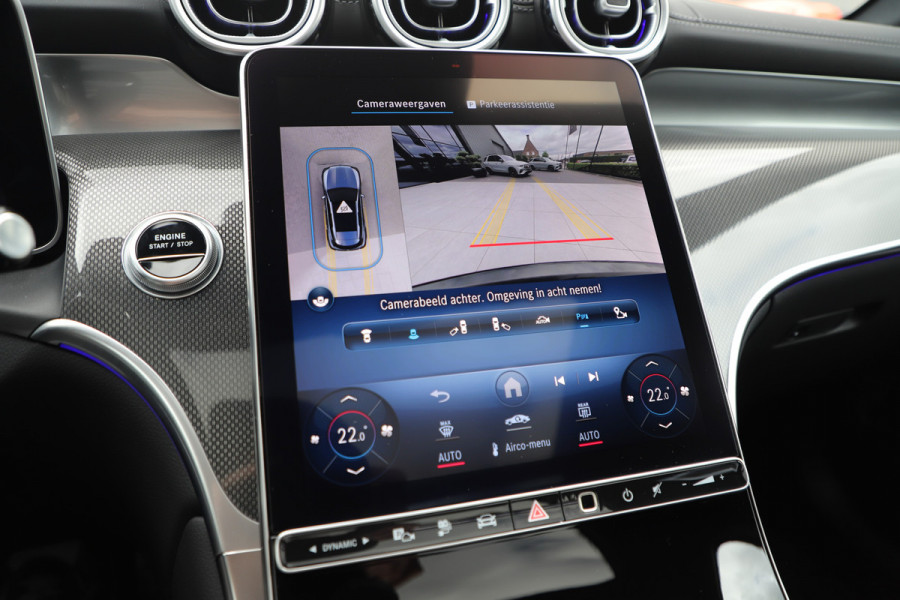 Mercedes-Benz GLC 300e AMG 4-Matic | 313PK | Pano | Head-up | Sfeerverlichting | Burmester | Memory | Stuurwielverw. | Keyles-go | 2024.