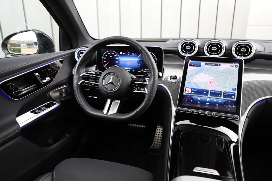 Mercedes-Benz GLC 300e AMG 4-Matic | 313PK | Pano | Head-up | Sfeerverlichting | Burmester | Memory | Stuurwielverw. | Keyles-go | 2024.