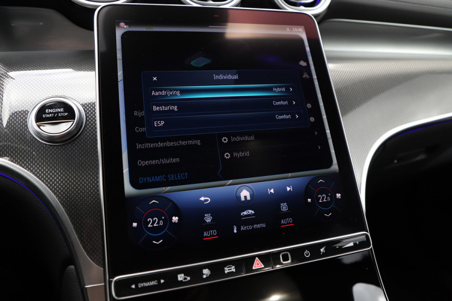 Mercedes-Benz GLC 300e AMG 4-Matic | 313PK | Pano | Head-up | Sfeerverlichting | Burmester | Memory | Stuurwielverw. | Keyles-go | 2024.