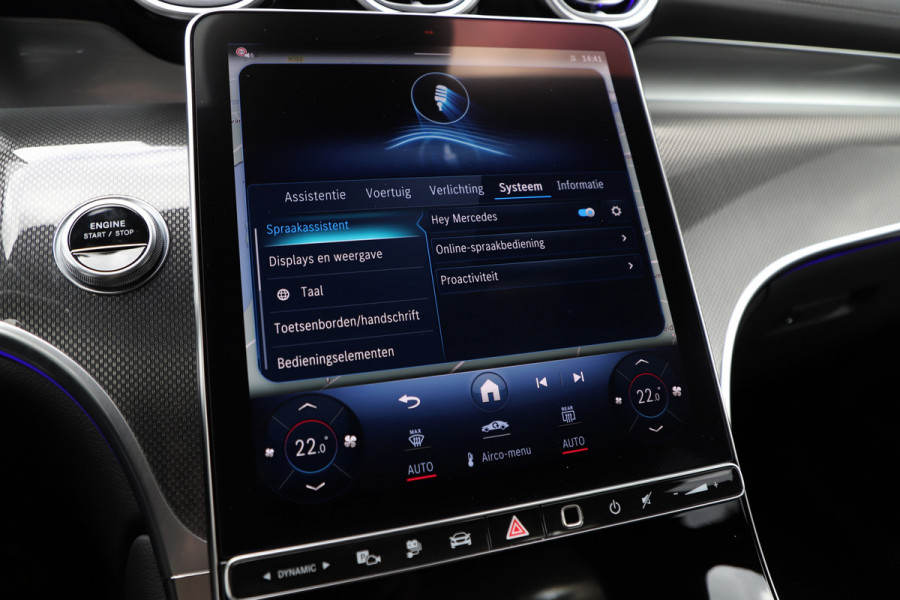 Mercedes-Benz GLC 300e AMG 4-Matic | 313PK | Pano | Head-up | Sfeerverlichting | Burmester | Memory | Stuurwielverw. | Keyles-go | 2024.