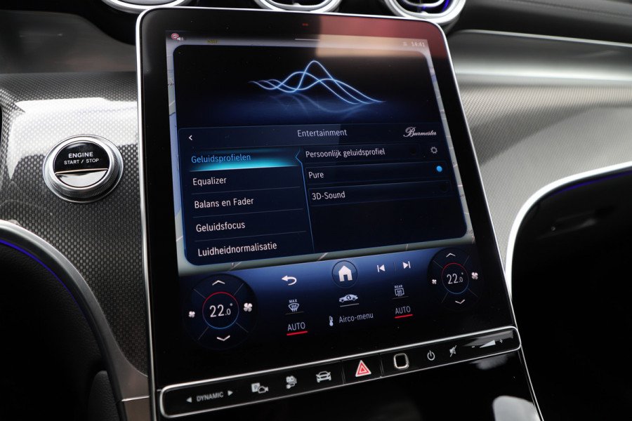 Mercedes-Benz GLC 300e AMG 4-Matic | 313PK | Pano | Head-up | Sfeerverlichting | Burmester | Memory | Stuurwielverw. | Keyles-go | 2024.