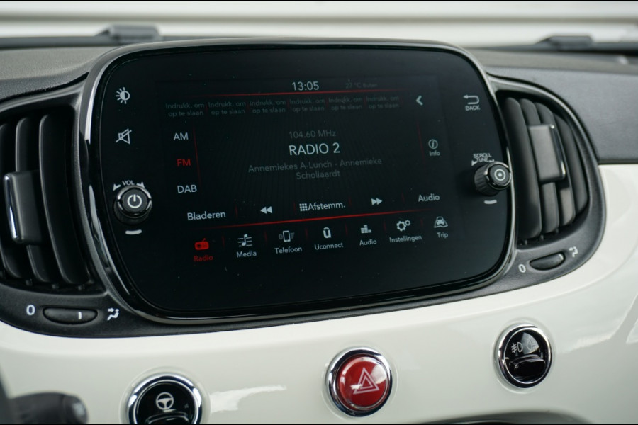Fiat 500C 70PK HYBRID CRUISE | CARPLAY | CLIMA | PARK.SENSOREN | 15'LMV!