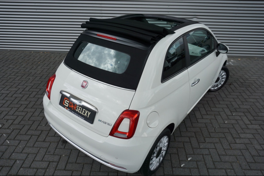 Fiat 500C 70PK HYBRID CRUISE | CARPLAY | CLIMA | PARK.SENSOREN | 15'LMV!