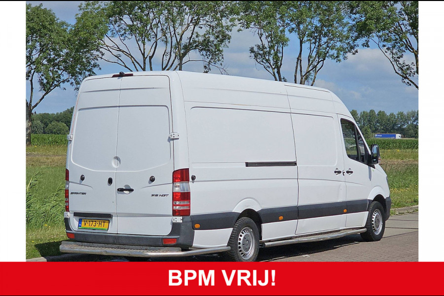 Mercedes-Benz Sprinter 316 1.8 NGT automaat NGT aardgas camera org hollands
