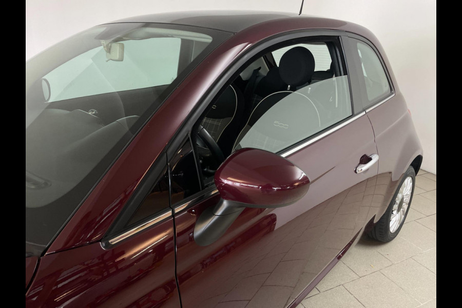 Fiat 500 0.9 TwinAir Turbo Sport AUTOMAAT AIRCO NAVI CRUISE BLUETOOTH MULTI STUUR ELEK RAMEN CENT VERG VELGEN ZEER NETTE AUTO