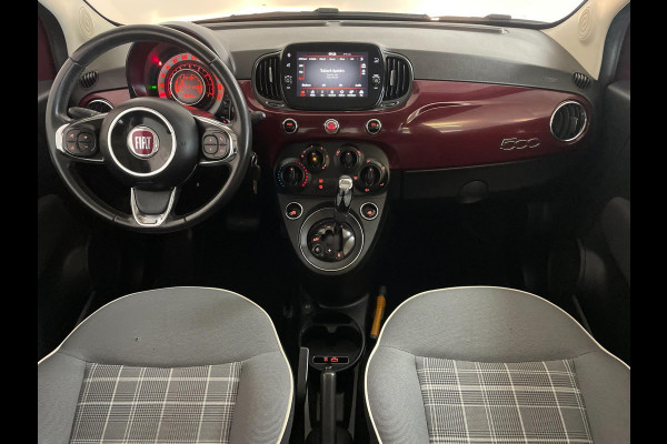 Fiat 500 0.9 TwinAir Turbo Sport AUTOMAAT AIRCO NAVI CRUISE BLUETOOTH MULTI STUUR ELEK RAMEN CENT VERG VELGEN ZEER NETTE AUTO