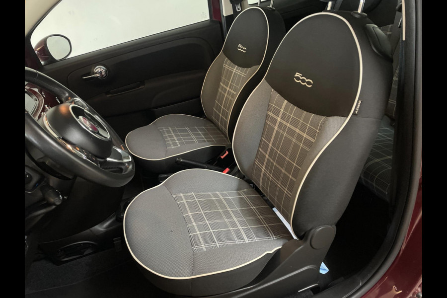 Fiat 500 0.9 TwinAir Turbo Sport AUTOMAAT AIRCO NAVI CRUISE BLUETOOTH MULTI STUUR ELEK RAMEN CENT VERG VELGEN ZEER NETTE AUTO