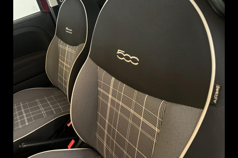 Fiat 500 0.9 TwinAir Turbo Sport AUTOMAAT AIRCO NAVI CRUISE BLUETOOTH MULTI STUUR ELEK RAMEN CENT VERG VELGEN ZEER NETTE AUTO