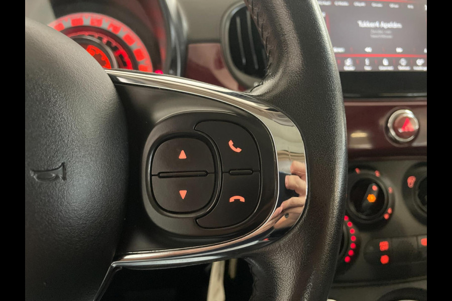 Fiat 500 0.9 TwinAir Turbo Sport AUTOMAAT AIRCO NAVI CRUISE BLUETOOTH MULTI STUUR ELEK RAMEN CENT VERG VELGEN ZEER NETTE AUTO