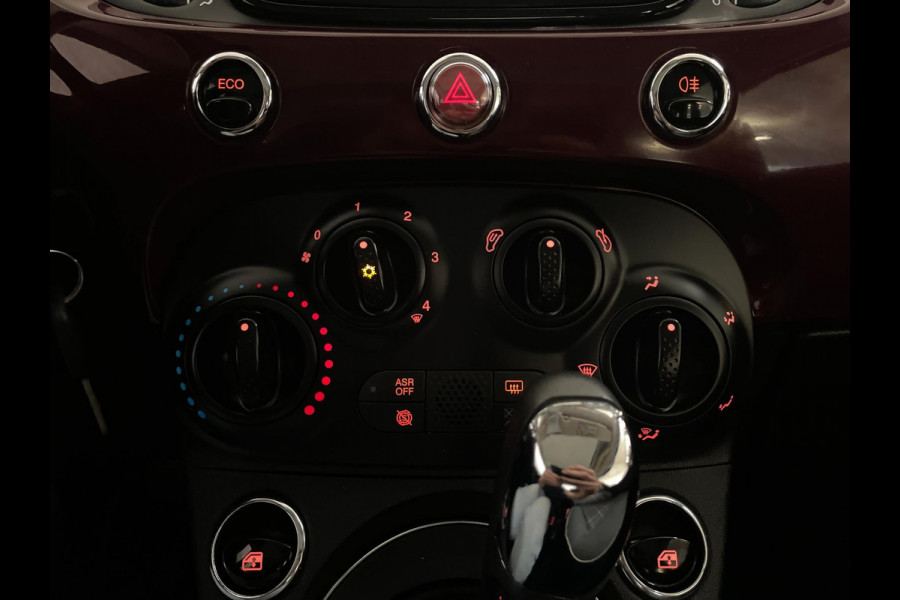 Fiat 500 0.9 TwinAir Turbo Sport AUTOMAAT AIRCO NAVI CRUISE BLUETOOTH MULTI STUUR ELEK RAMEN CENT VERG VELGEN ZEER NETTE AUTO