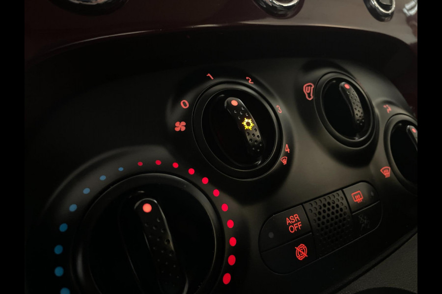 Fiat 500 0.9 TwinAir Turbo Sport AUTOMAAT AIRCO NAVI CRUISE BLUETOOTH MULTI STUUR ELEK RAMEN CENT VERG VELGEN ZEER NETTE AUTO