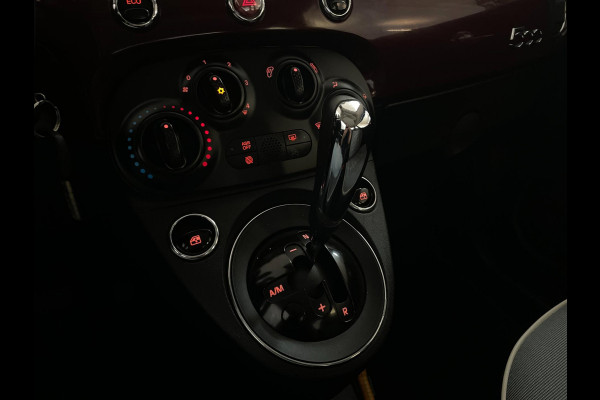 Fiat 500 0.9 TwinAir Turbo Sport AUTOMAAT AIRCO NAVI CRUISE BLUETOOTH MULTI STUUR ELEK RAMEN CENT VERG VELGEN ZEER NETTE AUTO