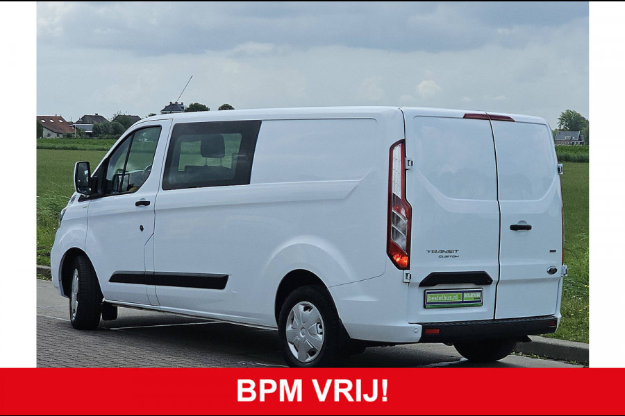 Ford Transit 2.0 L2H1 Navi Airco Dubbele Cabine Automaat Distronic WP-Inrichting PDC 131 PK Euro6