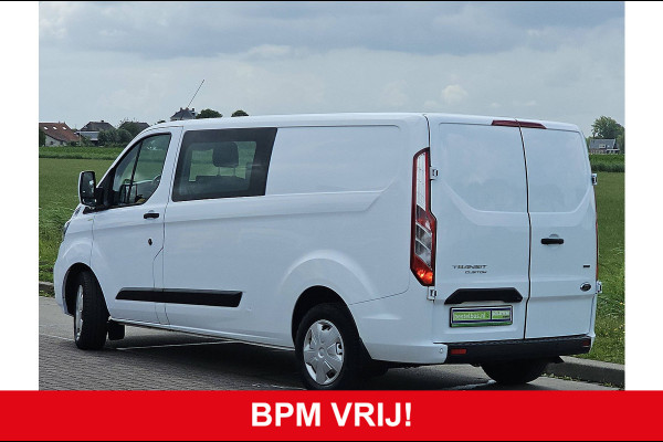 Ford Transit 2.0 L2H1 Navi Airco Dubbele Cabine Automaat Distronic WP-Inrichting PDC 131 PK Euro6