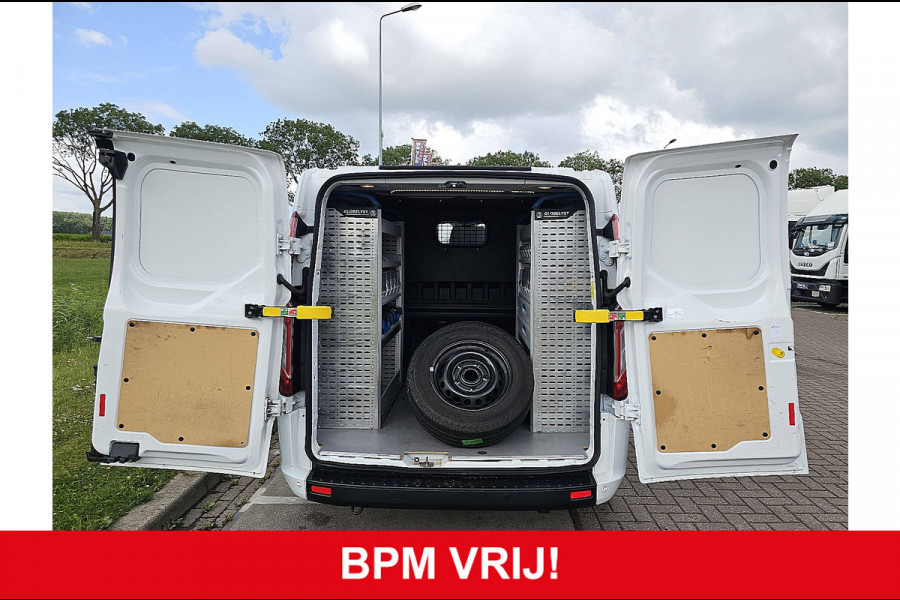Ford Transit 2.0 L2H1 Navi Airco Dubbele Cabine Automaat Distronic WP-Inrichting PDC 131 PK Euro6