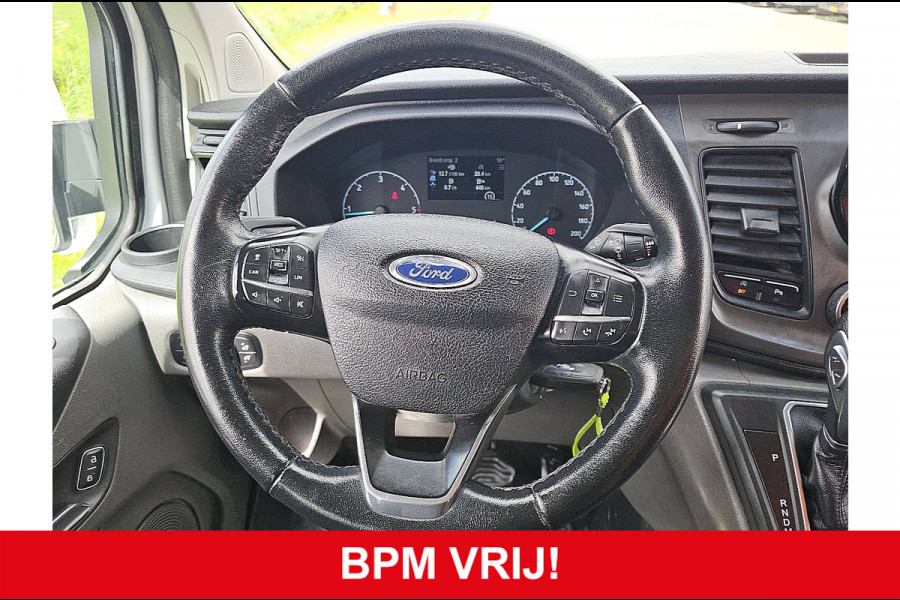 Ford Transit 2.0 L2H1 Navi Airco Dubbele Cabine Automaat Distronic WP-Inrichting PDC 131 PK Euro6