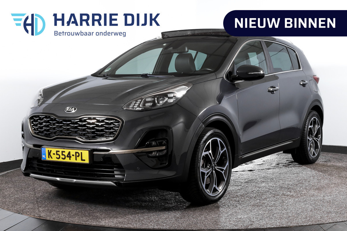Kia Sportage 1.6 T-GDI 177 PK GT-Line - automaat | S/K-Panodak | Cruise | PDC | Camera | NAV+App. Connect | ECC | LM 19" | Kia Sportage 1.6 T-GDI 177 PK GT-Line - automaat | S/K-Panodak | Cruise | PDC | Camera | NAV+App. Connect | ECC | LM 19" |