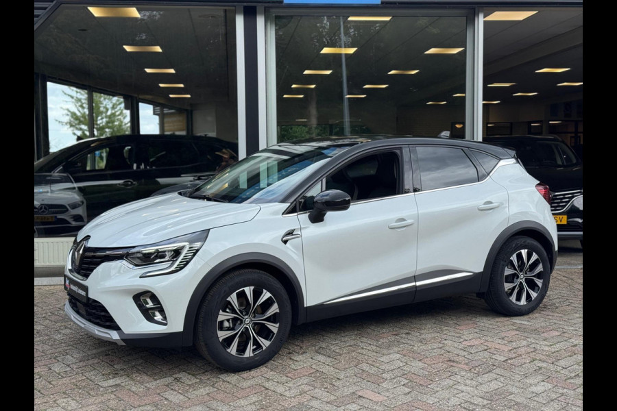 Renault Captur 1.6 E-Tech full hybrid 145 techno Groot navi / clima / Full LED / Lage km stand!