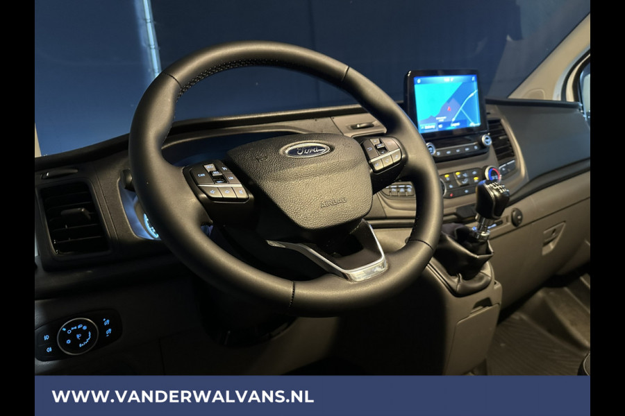 Ford Transit Custom 2.0 TDCI L1H1 Euro6 Airco | Navigatie | Camera | LED | Cruisecontrol Stoelverwarming Parkeersensoren, Verwarmde voorruit, Bijrijdersbank, 2500kg trekvermogen
